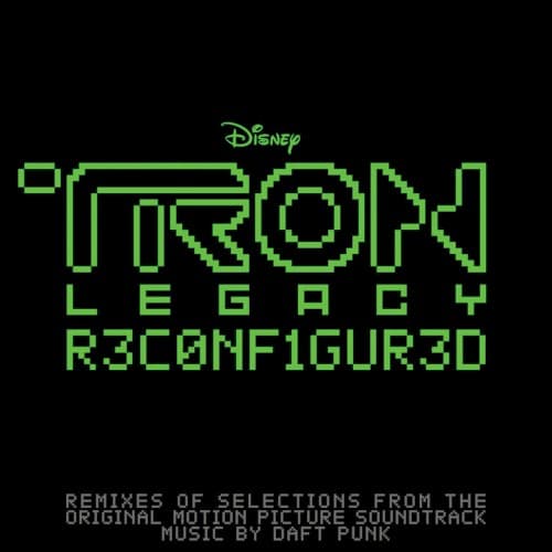 TRON: Legacy R3C0NF1GUR3D album artwork
